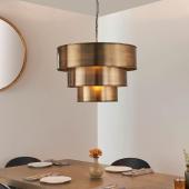 lepcsozetes kerek bronz szinu fem fuggesztek lampa csillar modern elegans lakas design otthon etkezo etterem szalloda vilagitas.jpg